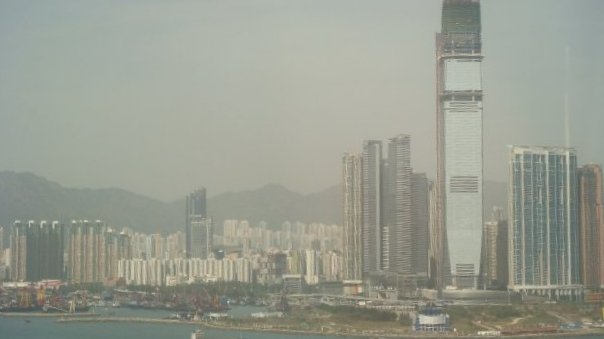 Hong Kong, vue du port